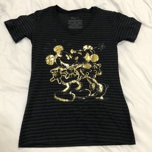 Mickey & Minnie Striped Shirt